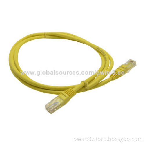 New PVC Jacket UTP CAT5e Patch Cable with Fluke Test